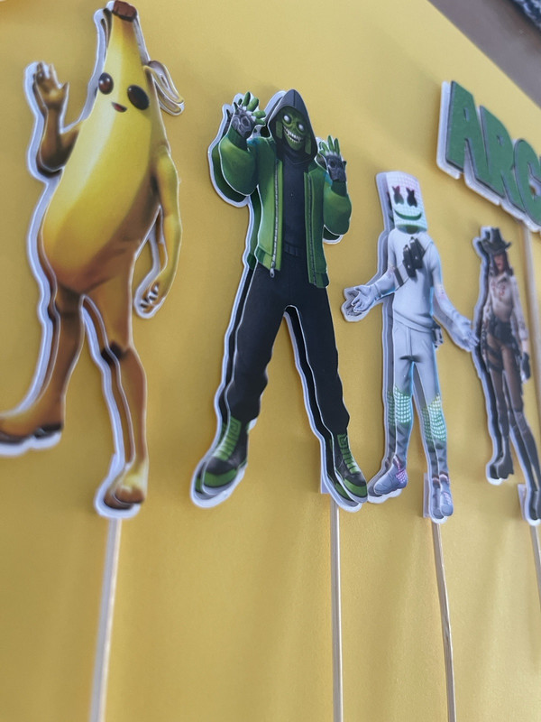 Fortnite cake topper Personalised gallery