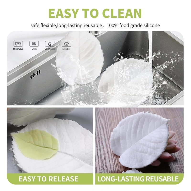 Rose Flower Leaf Petal Veiner Mold, Gum Paste, Sugar Craft, Double Veiners, Tool gallery