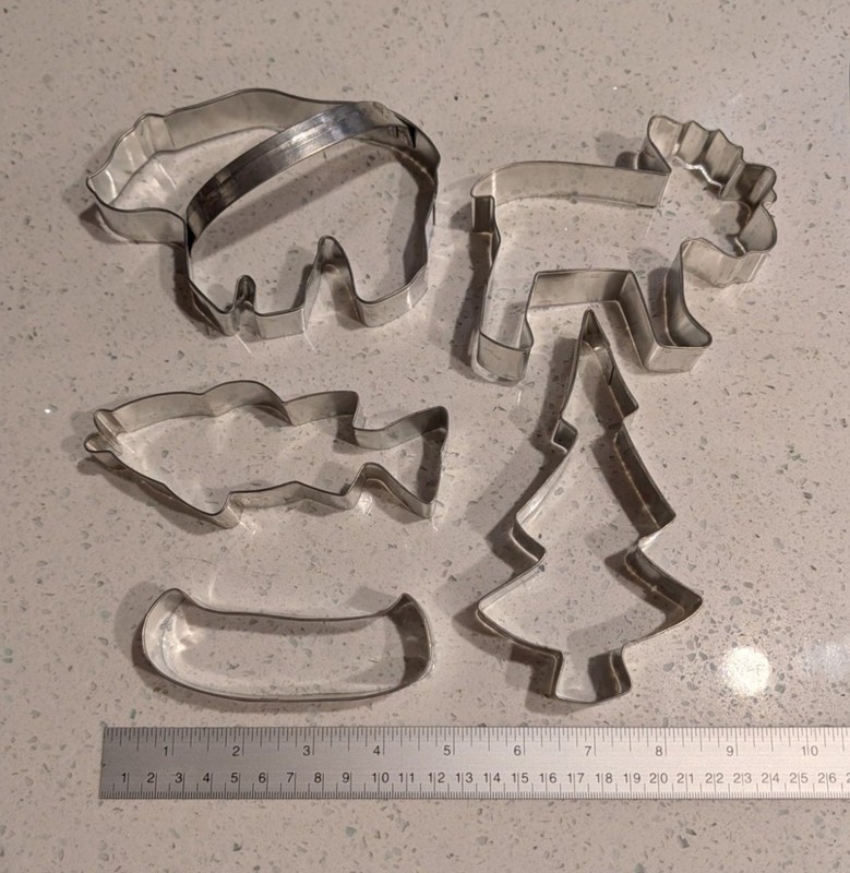 Whimsical Forest Adventure Cookie Cutter Set Stainless Steel Baking Tools gallery