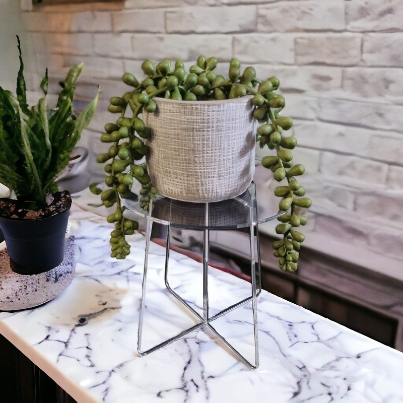 Clear Round Plant / Bottle / Cake Display Stands, Custom Sizes/Shapes/Heights Ma
