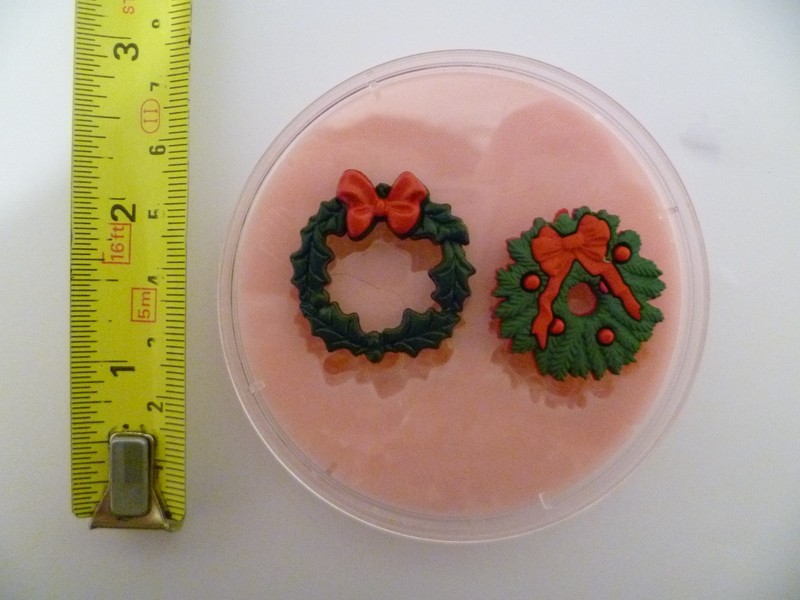 Ghirlande di Natale Stampo IN Silicone Per Torta Topper Cioccolato Ecc.