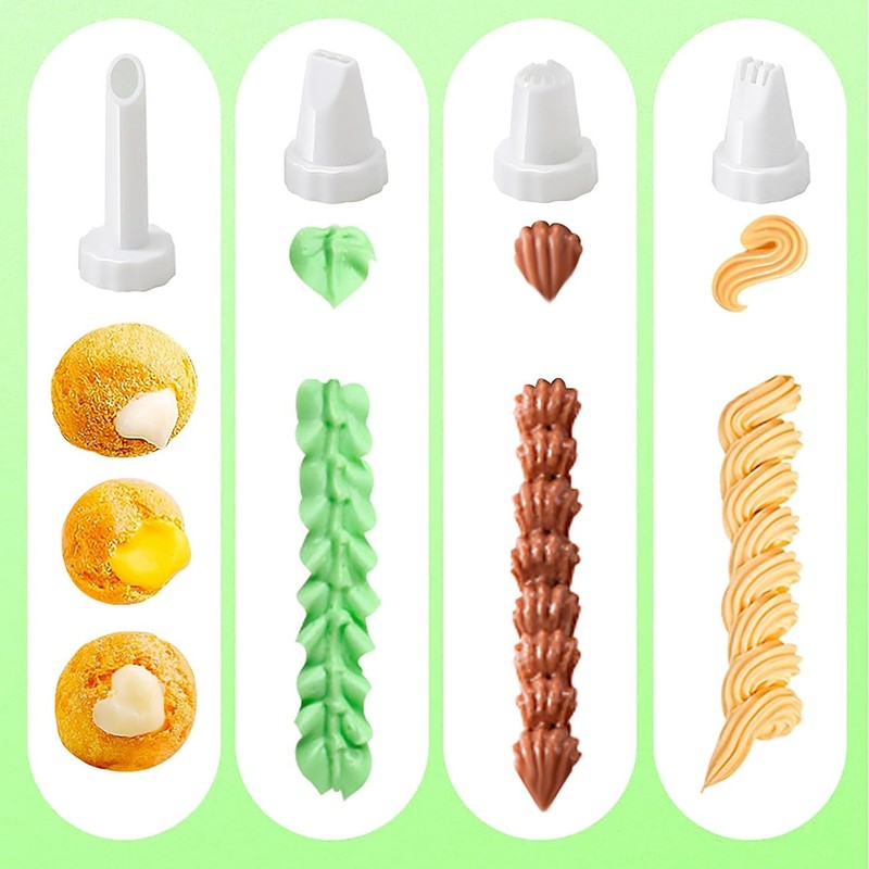 Suuker Cake Decorating Gun, Cupcake Icing Piping Kit, Type19 gallery