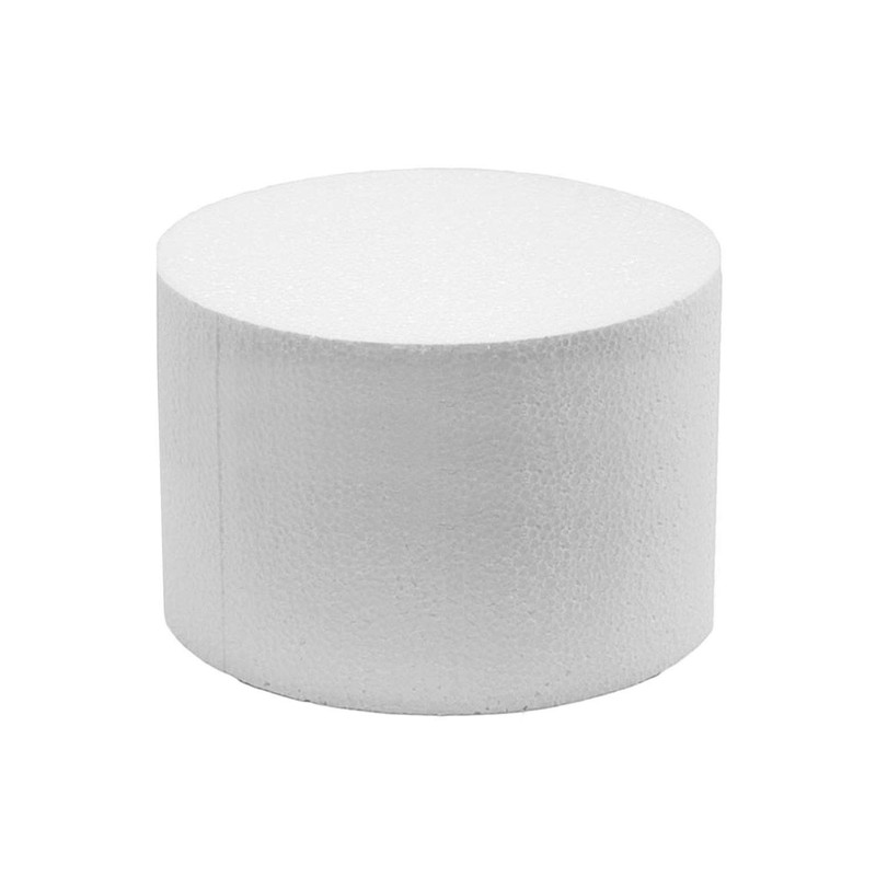 6×4 inch Styrofoam Fake Cake Dummy for Decorating Display Practice Craft
