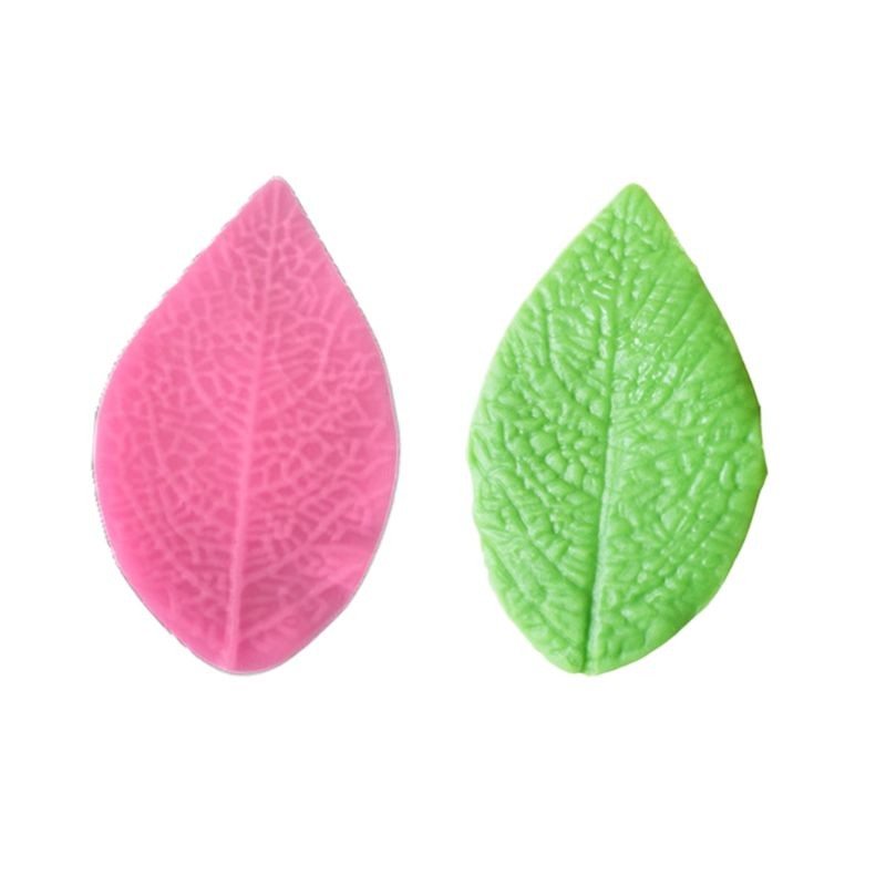 5pcs/set Leaf Silicone Mold Fondant Cake Decorating Tool Peony Rose Floral Petal gallery