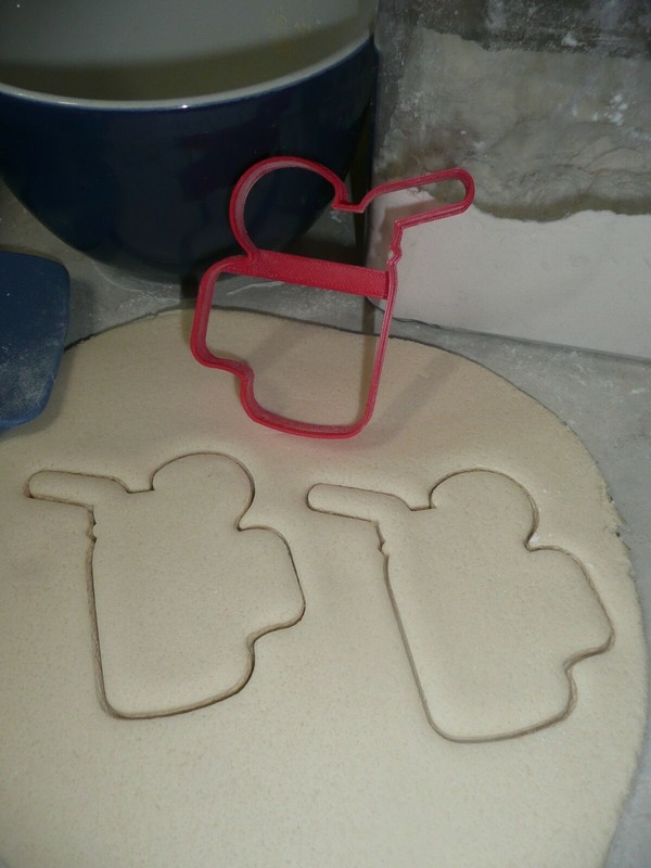 TROPICAL SUMMER DRINK IN MASON JAR OUTLINE LEMONADE COOKIE CUTTER USA PR3816 gallery