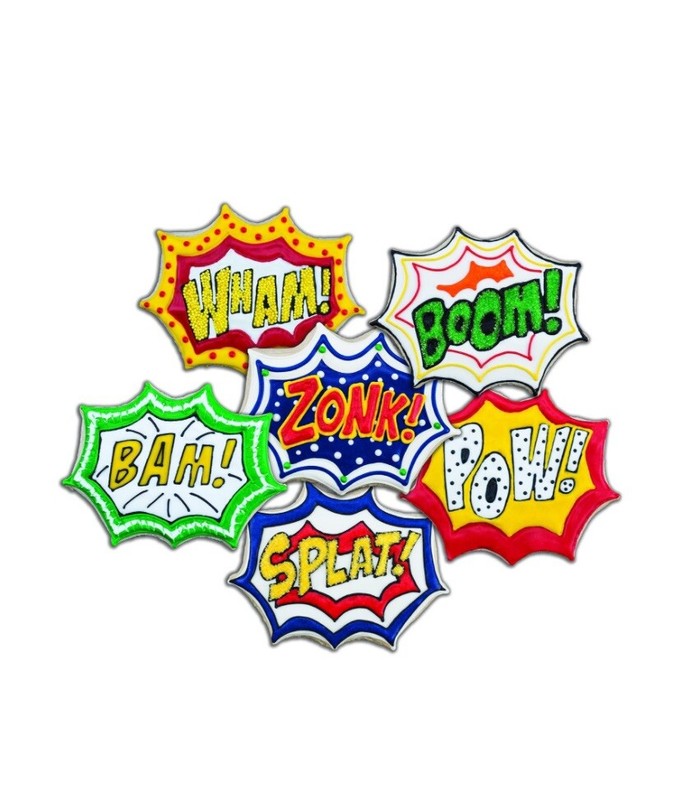 Tovolo Comic Burst Cookie Cutters gallery
