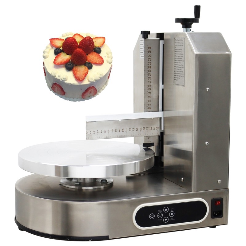 4-12inch Cake Cream Spreading Coating Smearing Machine Stainless Steel 60-320RPM gallery