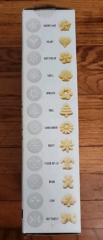 Oxo Good Grips Cookie Press With Disk Storage Case! NEW! gallery