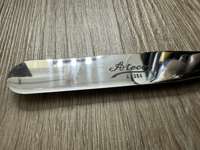 Vintage Ateco Stainless Steel Wood Handle Icing Spatula Cake Spreader Japan gallery