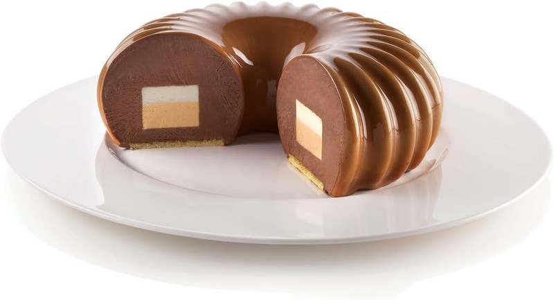 Round Silicone Mould Trio, Cake & Bundt Pan Inserts gallery