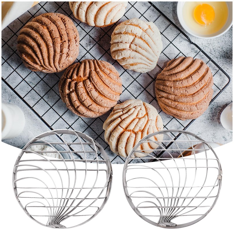 Concha Cutter Mexican Bread Mold With 3 Sizes Pig Cookie Cutter Set,Concha St... gallery