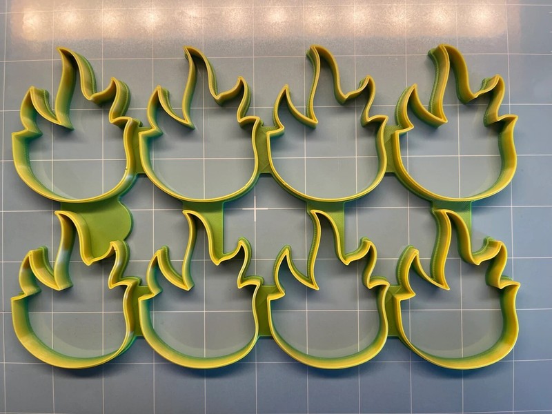 Fire Flame Multi Cutter ( 3”x8 Fire Flames ) gallery