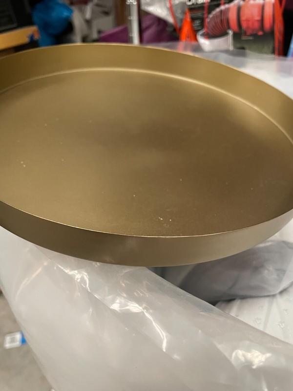 10" Gold Color Cake / Display Stand - Decor gallery