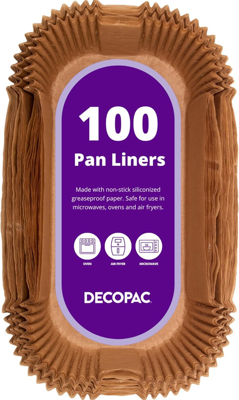 2Lb Loaf Pan Liners, 100 Pack, Non-Stick Siliconized Greaseproof Paper, Baking L gallery