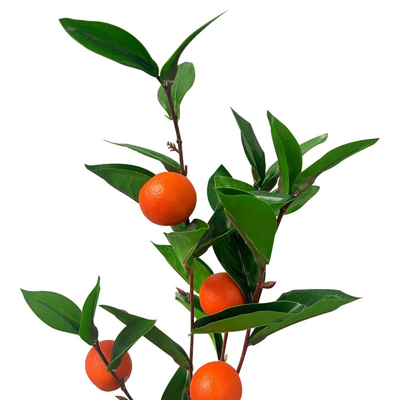 35" Spring Botanical Artificial Orange Fruit for Faux Flower Party Home Decor gallery