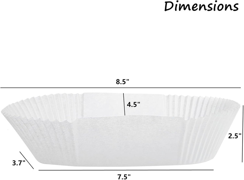 80 PCS Bread Baking Liners, 2 LB Paper Loaf Pan Liners, Greaseproof Bread Tin Li gallery