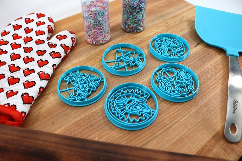 Bio Vigor Cookie Cutters Set 2 - Plasmid Powers - Devil's Kiss, Ironsides, Old gallery