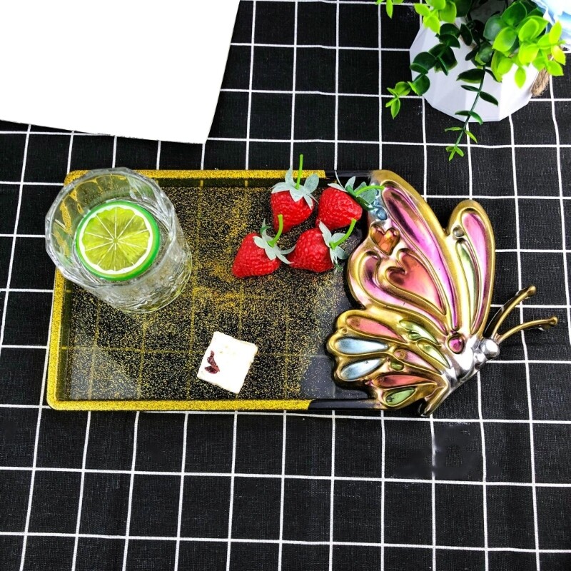 Versatile Silicone Butterfly Tray Mold Crystal Epoxy Resin Home Decoration Mould gallery