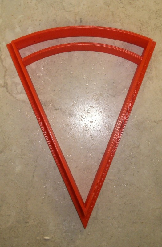 PIZZA SLICE ITALIAN FAVORITE FAST FOOD PIZZERIA DEEP COOKIE CUTTER USA PR833 gallery
