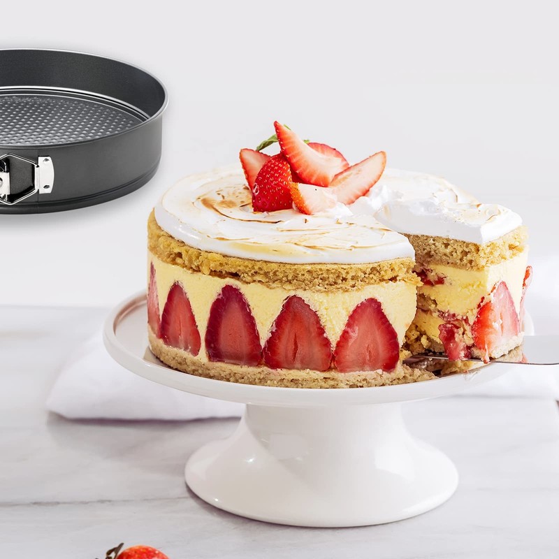Webake Springform Pan 12 Inch, Nonstick Cheesecake with 12 inch, Black gallery