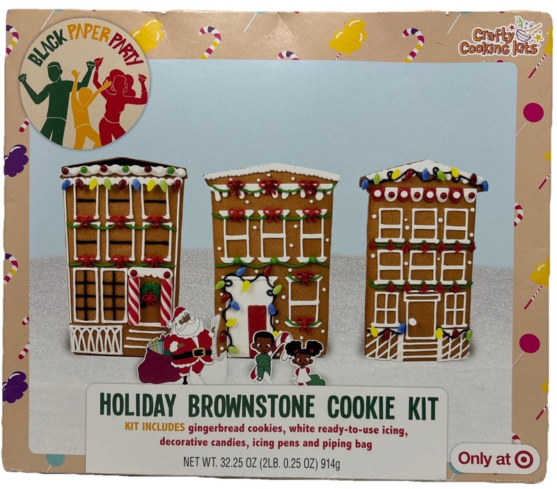 Crafty Cooking—X-MAS BROWNSTONE COOKE KIT—2 LB .25oz—Creased Box—SHIPS IN 24 HRS