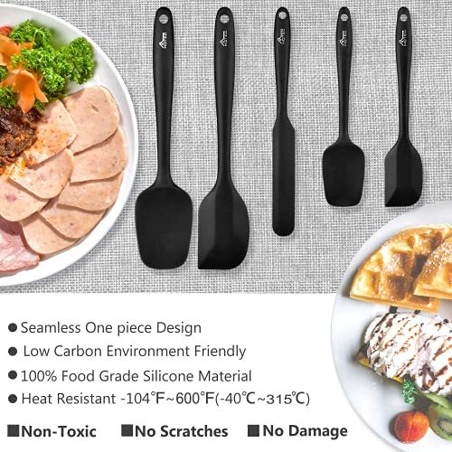 Hotec Spatula Silicone Spatula Heat Resistant Silicone Confectionery Tools gallery