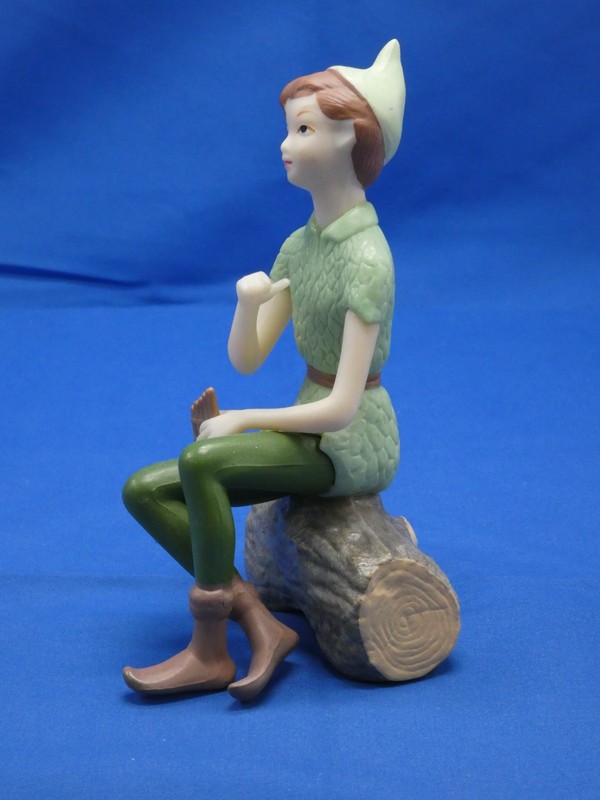 Wilton Peter Pan Cake Topper 6in Figure Hard Plastic Hong Kong 1972 Vintage gallery
