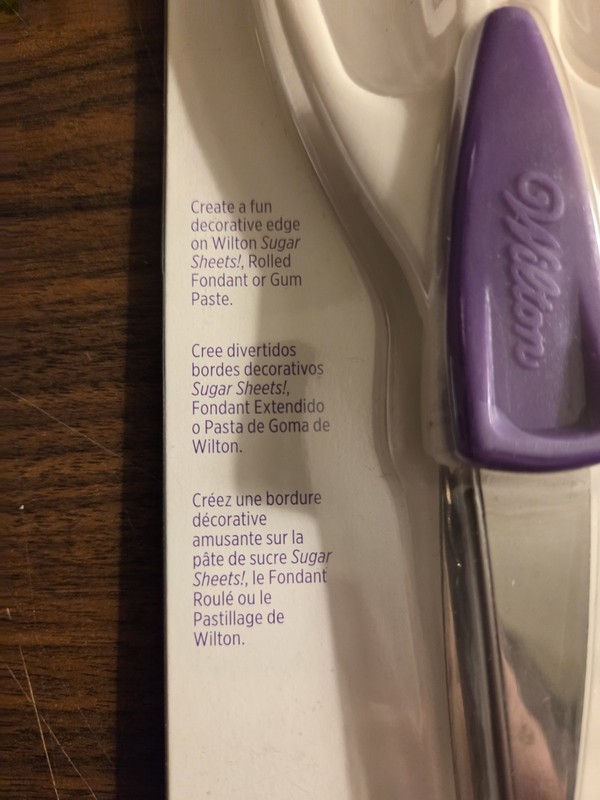 Wilton Decorative Scissors Scallop Design - BRAND NEW For Sugar Sheets Fondant gallery