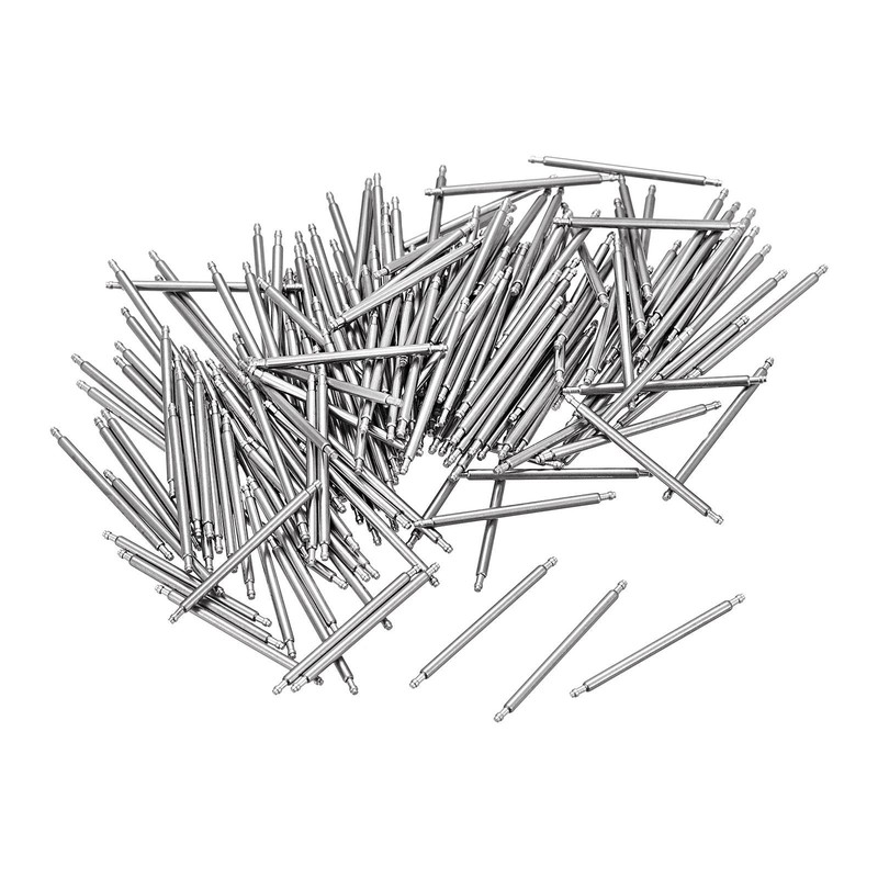 21mm Watch Strap Pin 1.3mm Dia Stainless Steel Single Flanged 200pcs