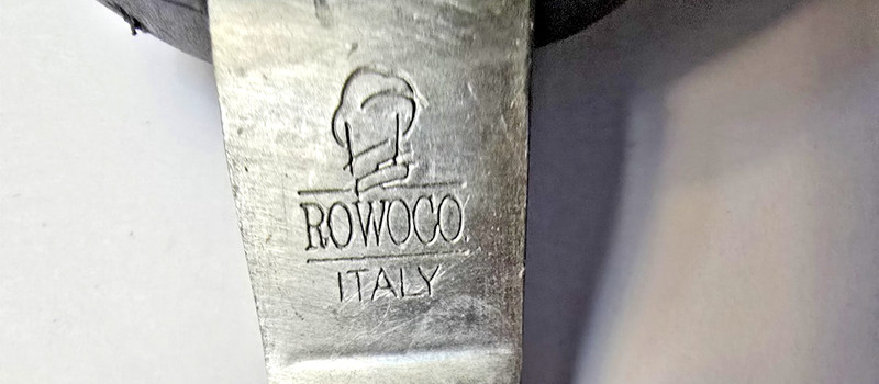 ROWOCO ITALY DOUGH CUTTER 8" LONG-QUALITY BUILT-THICK HANDLE gallery