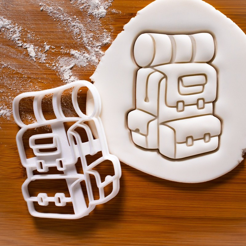 Backpack Cookie Cutter – summer camp glamping outdoor hiking scout camping hiker