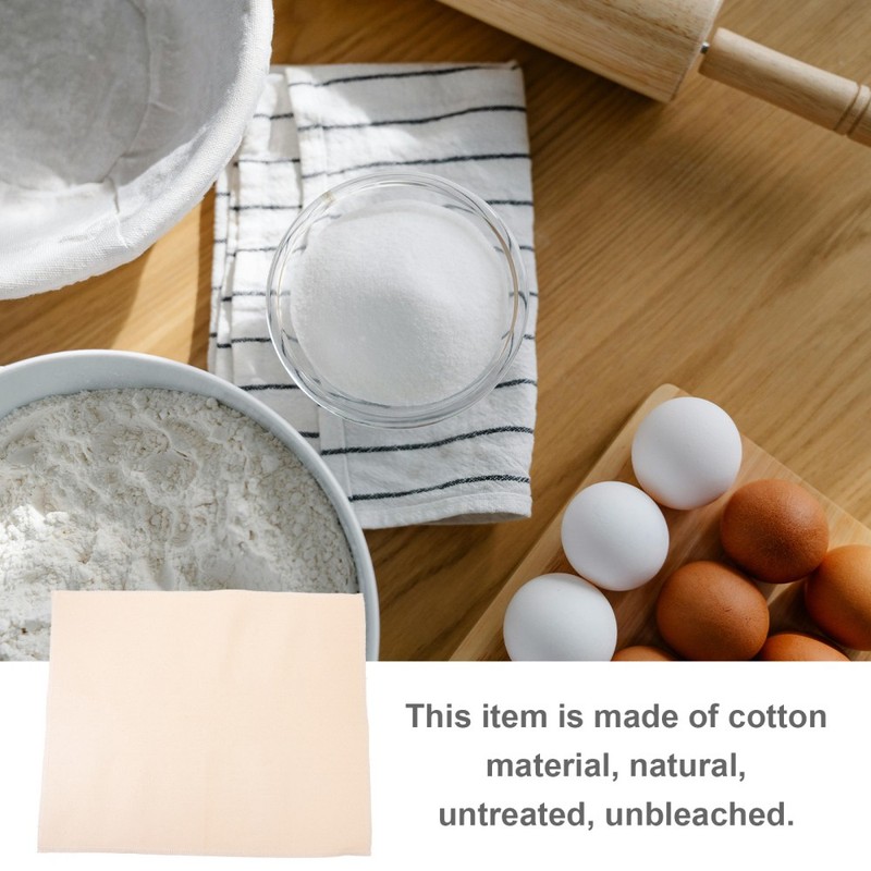 Unbleached Cotton Cloth Bread Proofing Mat Fermented Natural Baking Kitchen Tool gallery