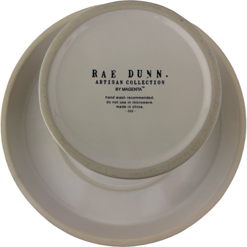 Rae Dunn by Magenta MOM'S KITCHEN Cake Stand Pastry Display 9.75" X 7" Farmhouse gallery