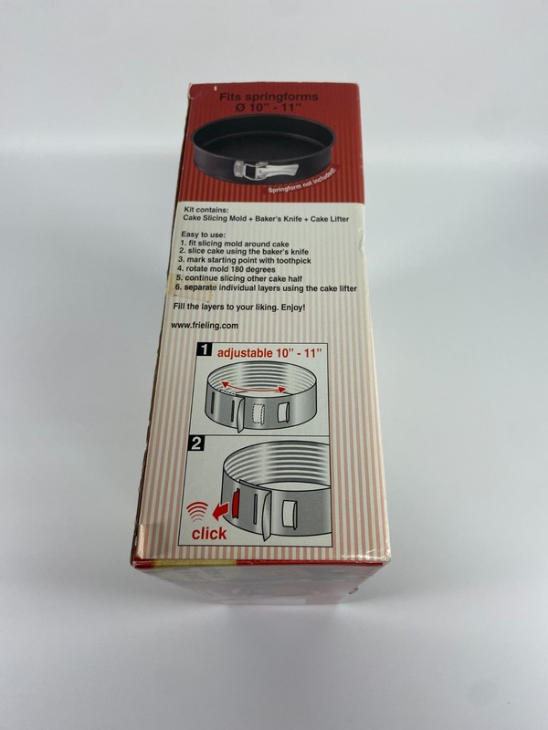 Vintage Zenker Layer Cake Slicing Kit 10–11” German Stainless Steel Tool gallery