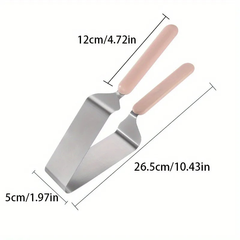 Adjustable Stainless Steel Cake Divider, Cuts Equal Slices. 26X8Cm, Easy Clean, gallery
