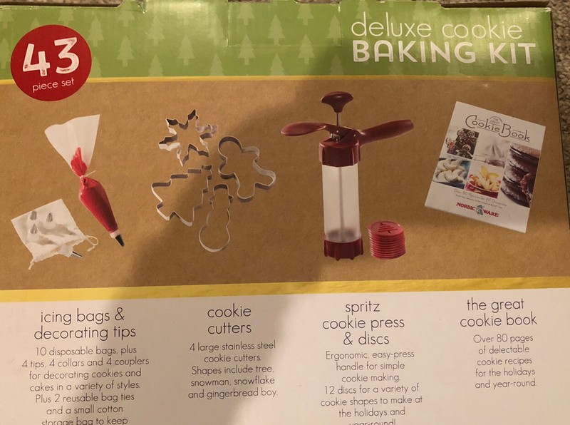 nordic ware deluxe cookie baking kit gallery