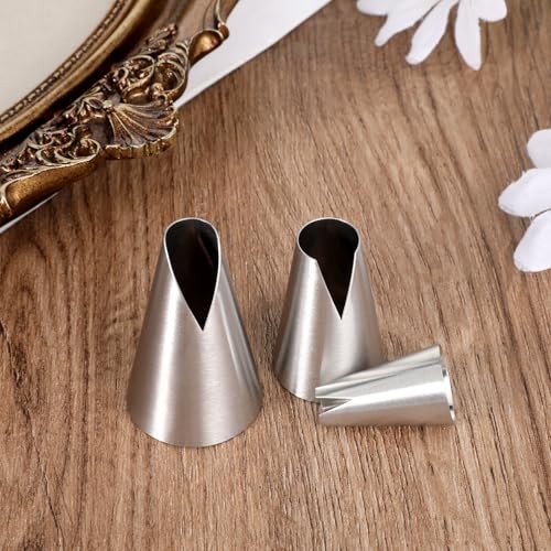 3 Pieces V-shaped Piping Tips Set, Russian Piping Tip Set, Cake Decorating gallery