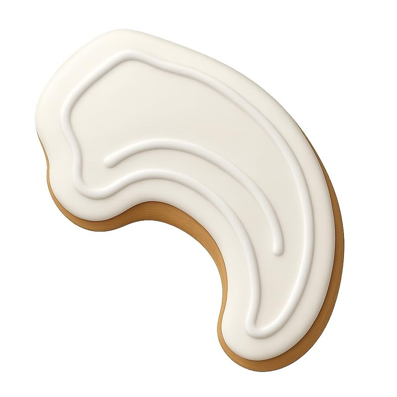 Carnotaurus Claw Fossil Cookie Cutter & Stamp, Fondant & Clay - 4x2.3 gallery