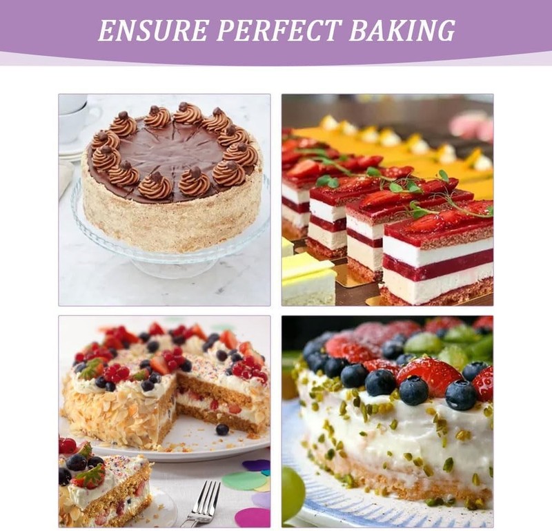 Baking Strips 2pcs Cake Pan Dampen Strips Absorbent Thick Cotton Cake Even gallery