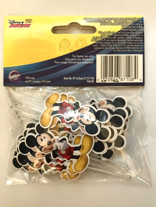 Wilton Disney Jr Mickey Mouse Roadster Racers Fun Pix 24 picks NEW gallery