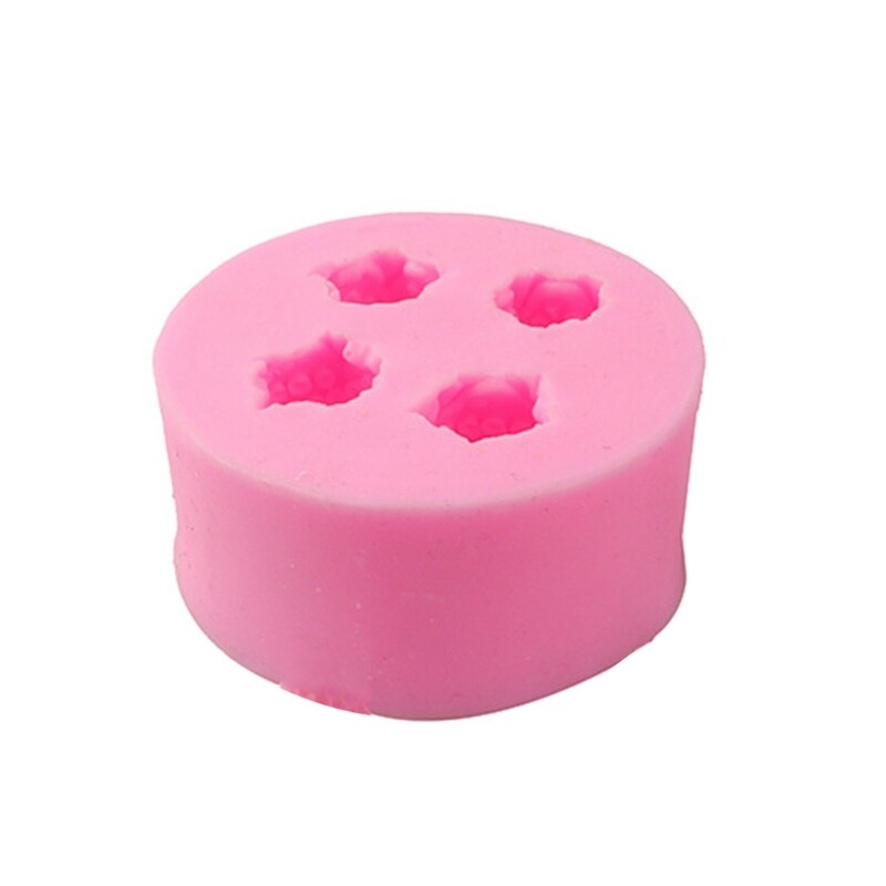 Raspberry Mulberry Silicone Flexible Grade Clay Resin Ceramics Candy