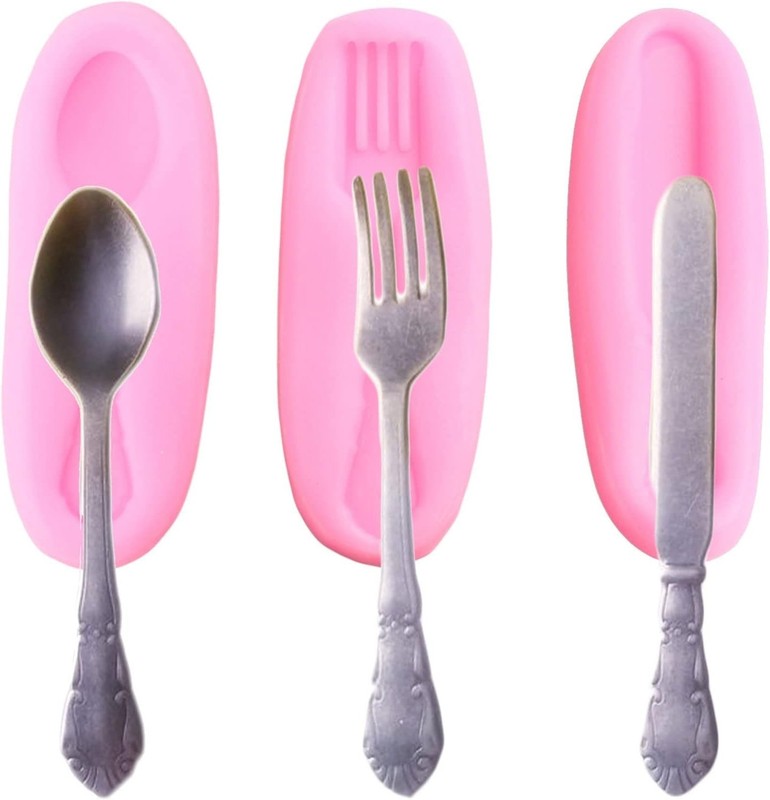 Perfectly Crafted Pink Silicone Molds for Cake & Candy Creation - Set of 3 gallery