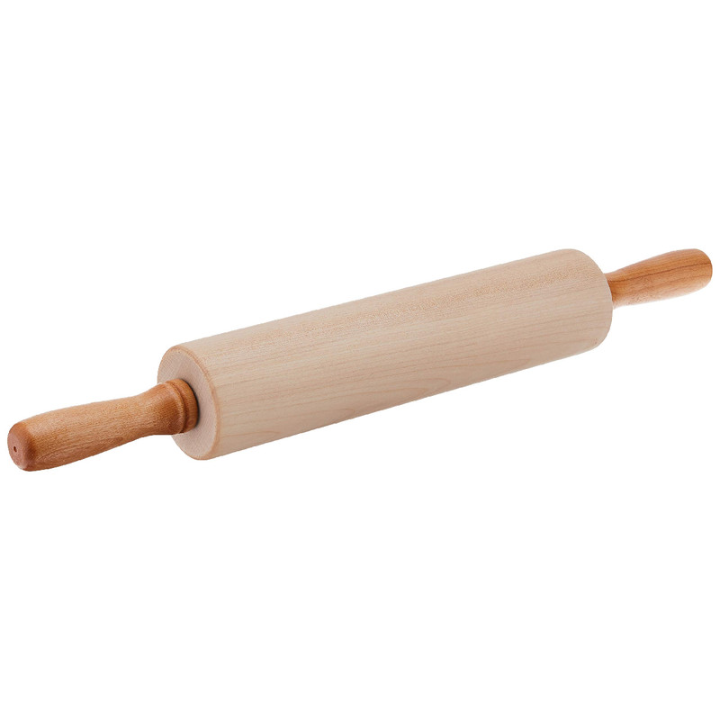 J.K. Adams 12-Inch-By-2-3/4-Inch Maple Wood Medium Gourmet Rolling Pin Grp-3