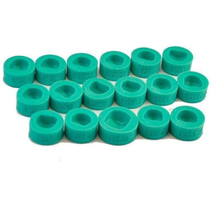17 Styles Silicone Face Fondant Mold Gum Pastry Mould Cake Decorating Sugarcraft gallery