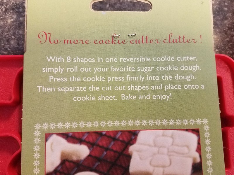 CHRISTMAS COOKIE CUTTERS/cutters with impression cuts & DBL sided cuts 8cookies gallery