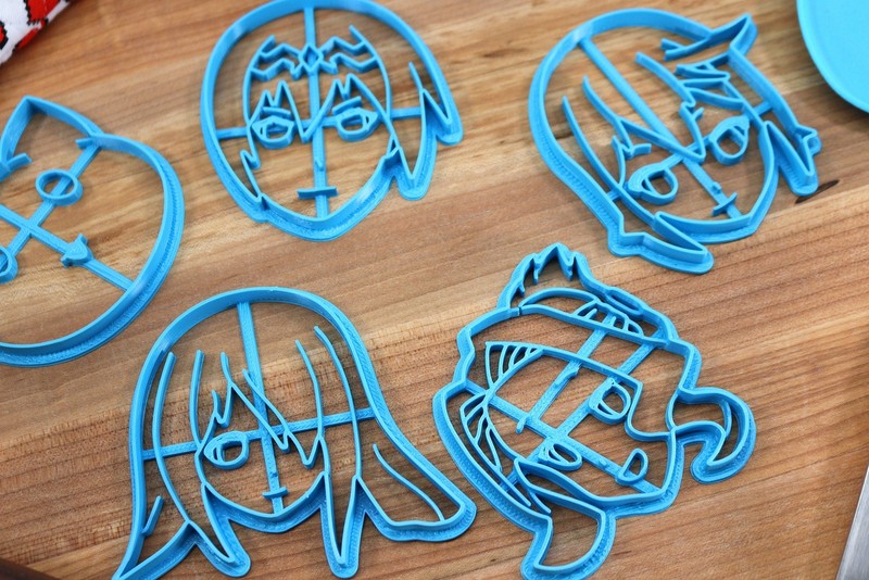 KonoSuba Side Characters Cookie Cutters - Anime Baking gallery
