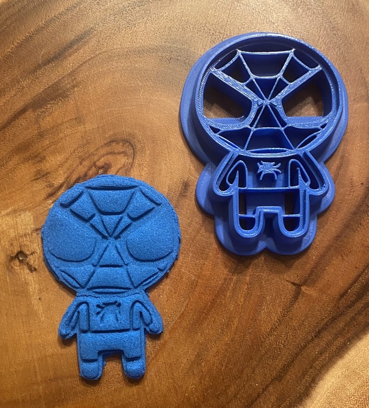 Marvel Mixed All In One Cookie Fondant Cutter Set Of 5 PLA 3D Printed gallery