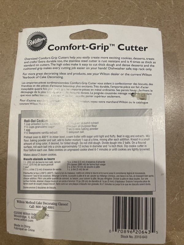 Wilton Frankenstein Monster Head Comfort Grip Cookie Cutter Large Halloween New gallery
