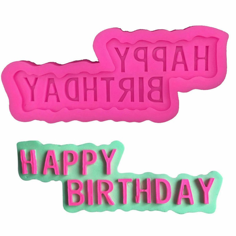 Happy Birthday Silicone Mold | Bakell®