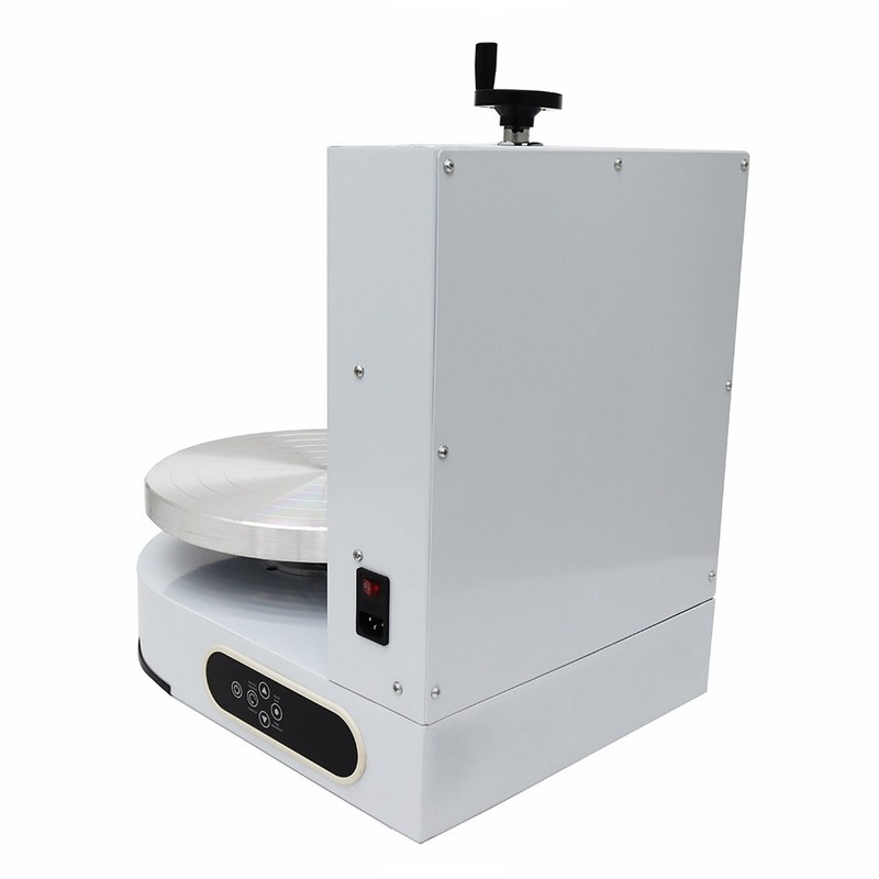 4-12'' Cake Cream Decorating Spreader Cake Cream Automatic Smearing Machine 110V gallery